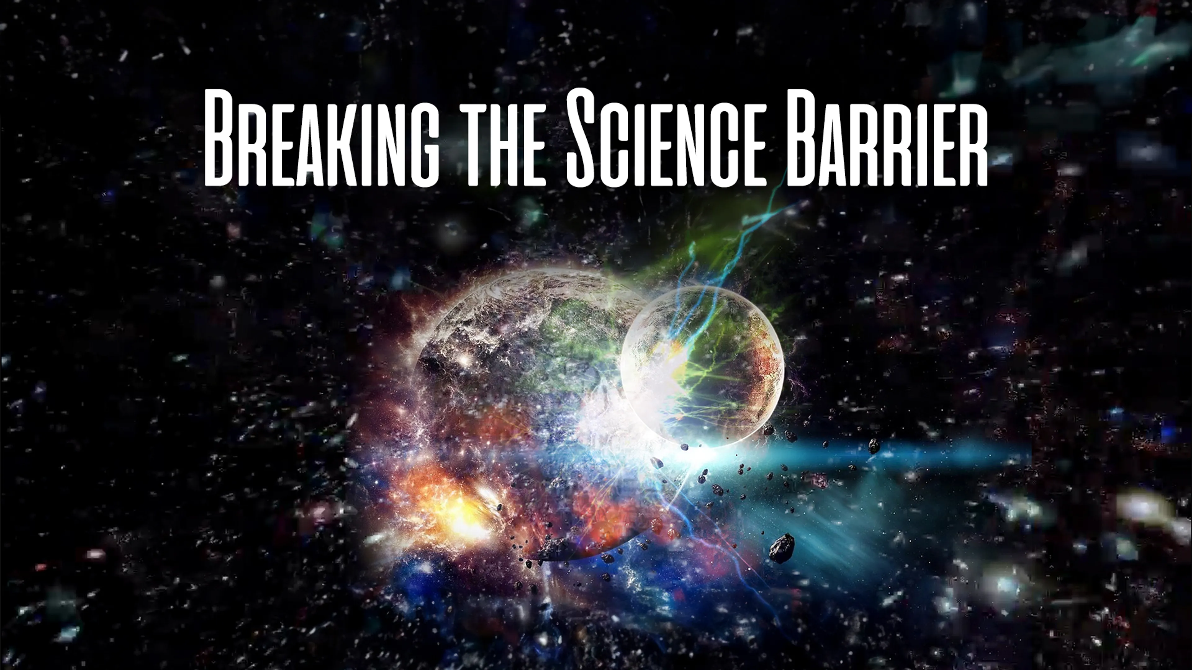 Breaking the Science Barrier poster